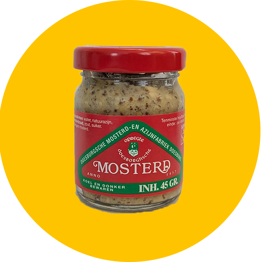 Doesburgsche Mosterd proefpakket 3 soorten mosterd
