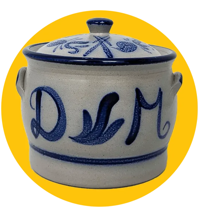 Doesburgsche Mosterd Keulse Pot Mosterd met Deksel