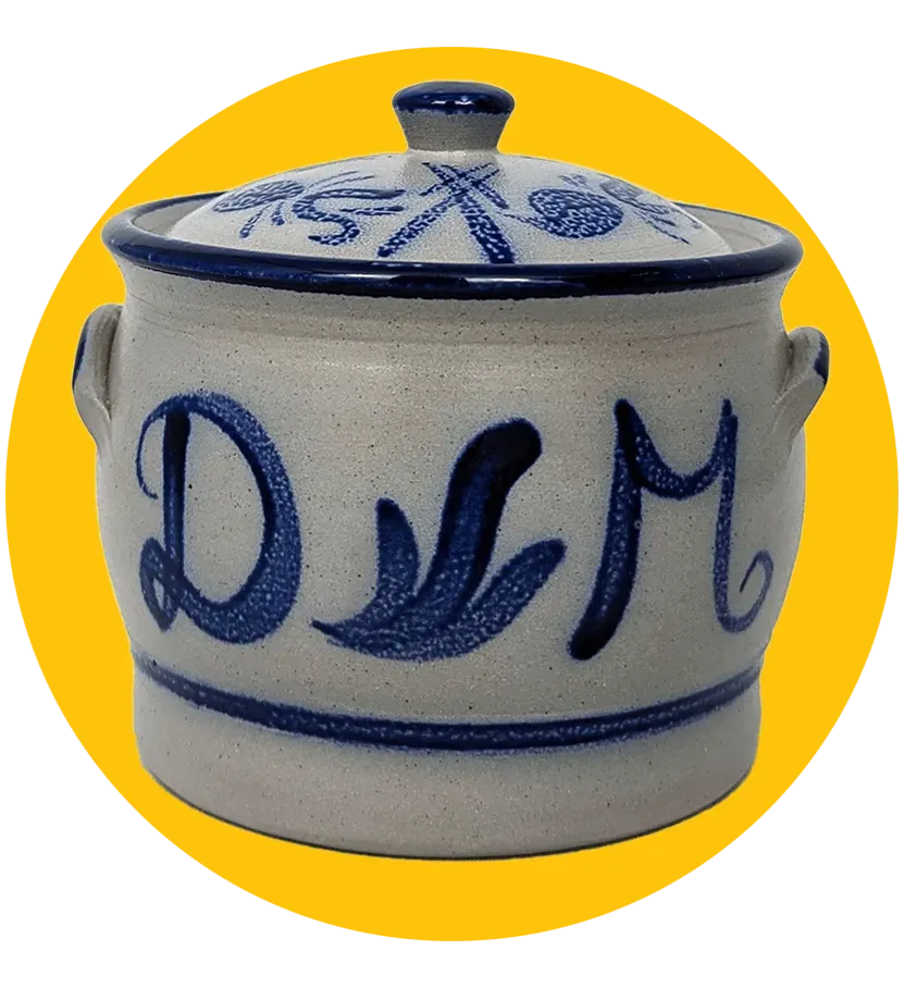 Doesburgsche Mosterd Keulse Pot Mosterd met Deksel