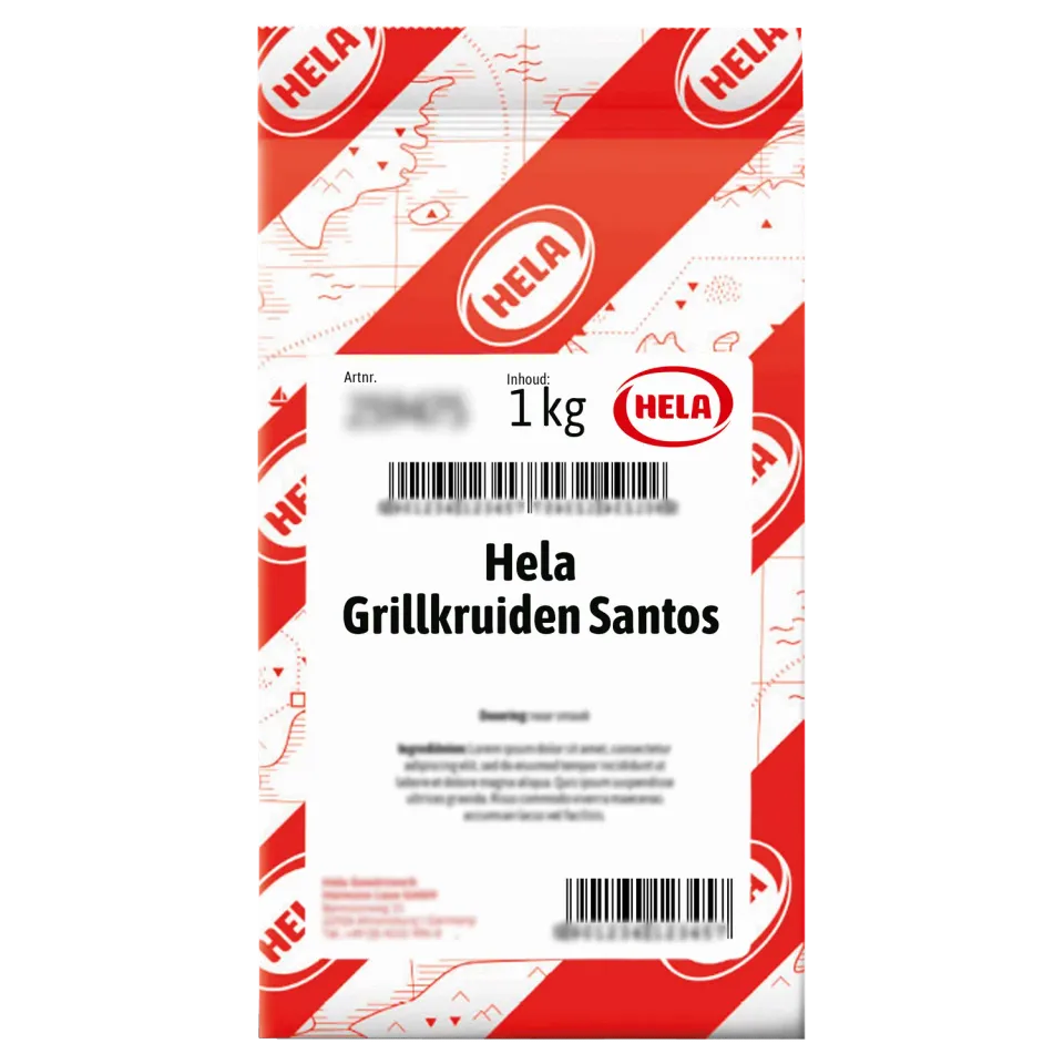 Hela Santos grillkruiden 1 kg