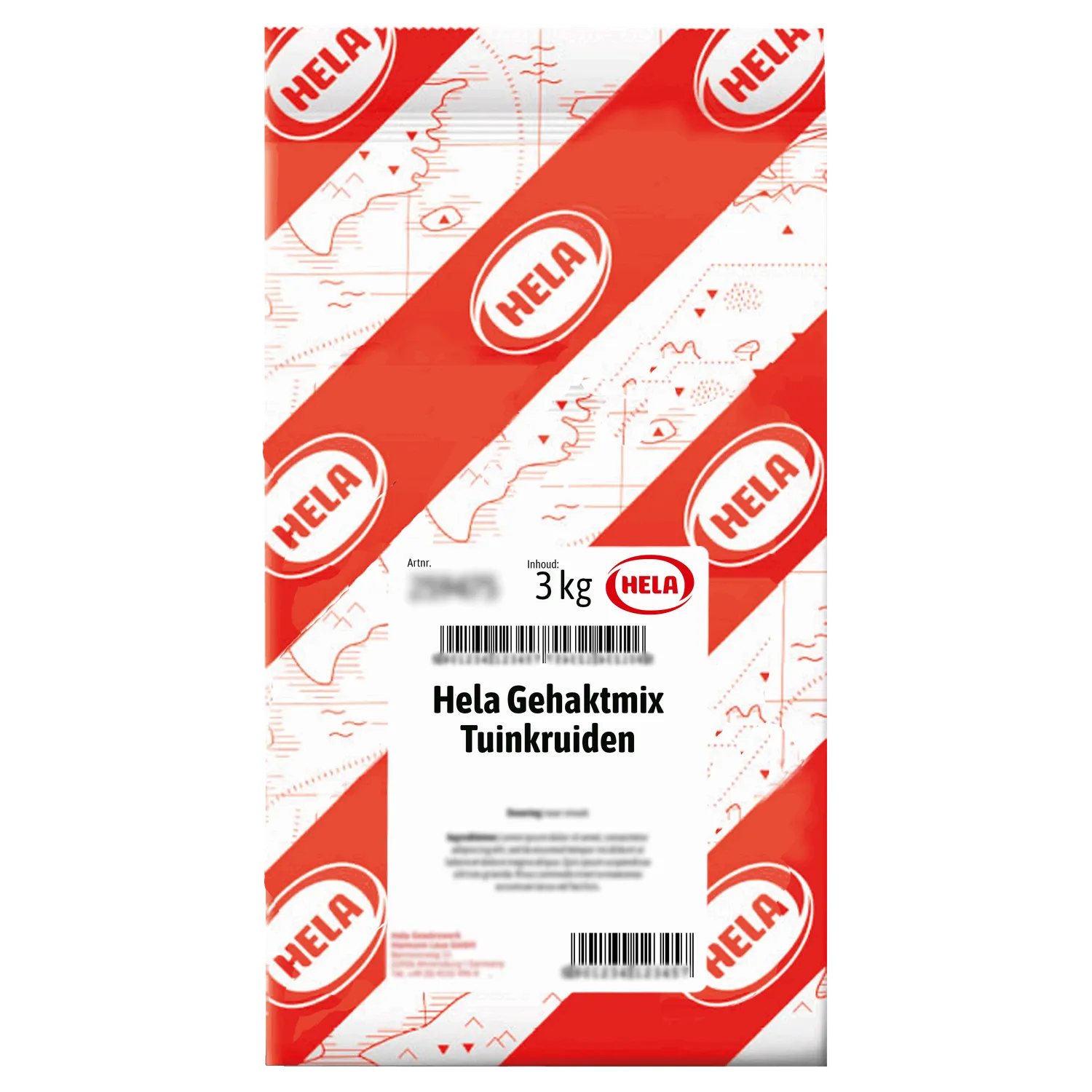 Hela Gehaktmix kruidenmix 3 kg