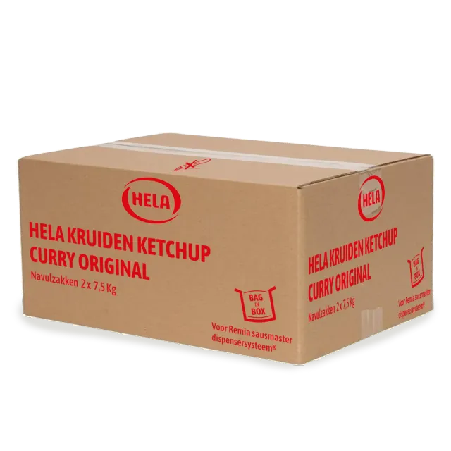Hela Kruiden Ketchup Curry Original kruidenketchup