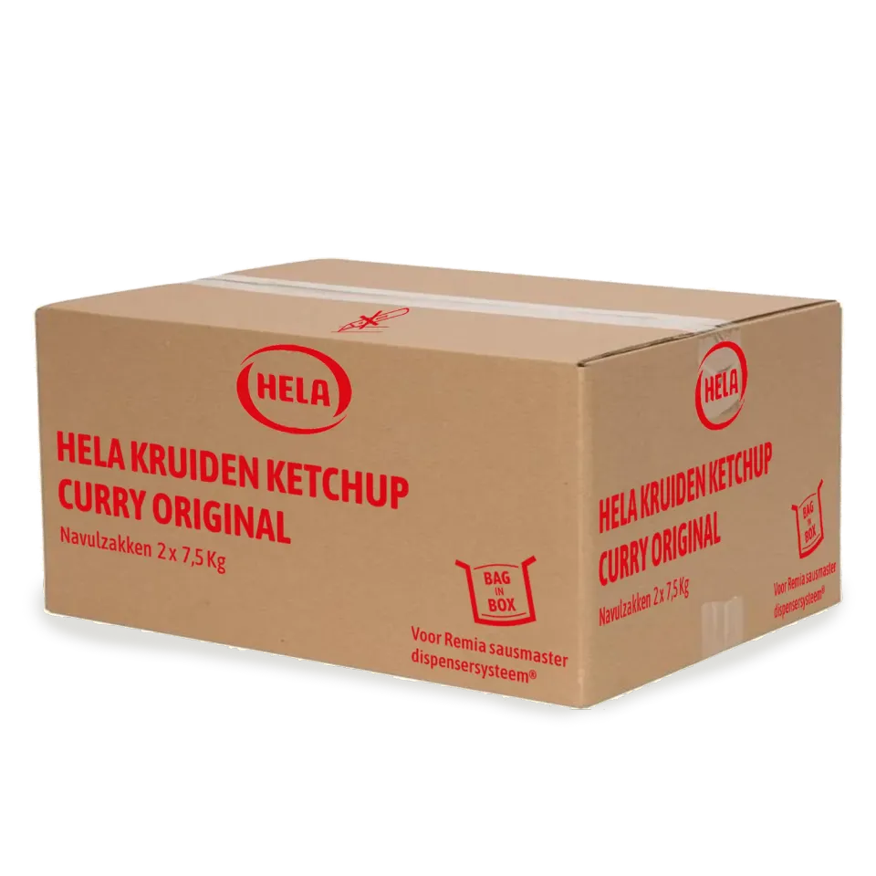 Hela Kruiden Ketchup Curry Original kruidenketchup
