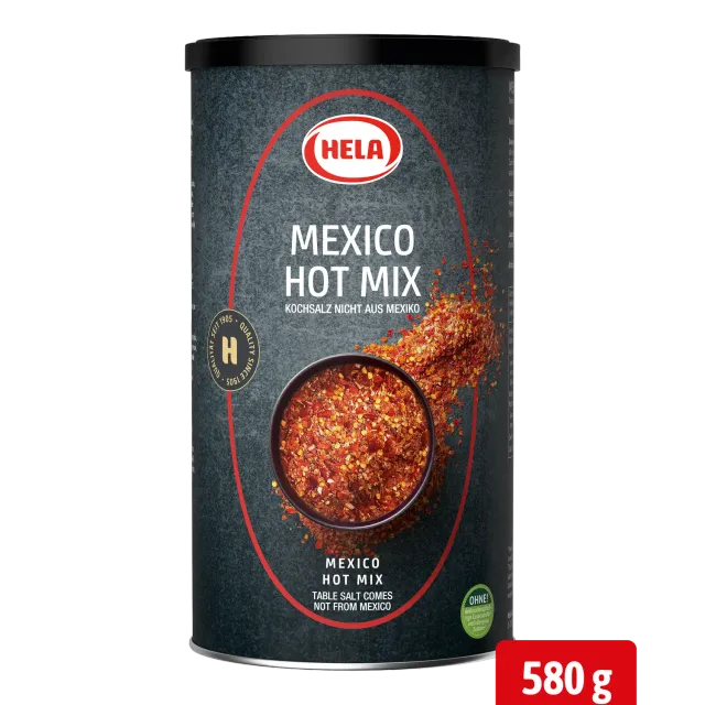 Hela Mexico Hot Mix kruidenmix 580 g met chili