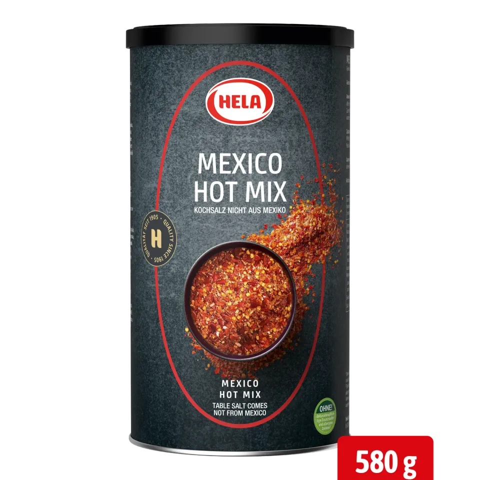 Hela Mexico Hot Mix kruidenmix 580 g met chili