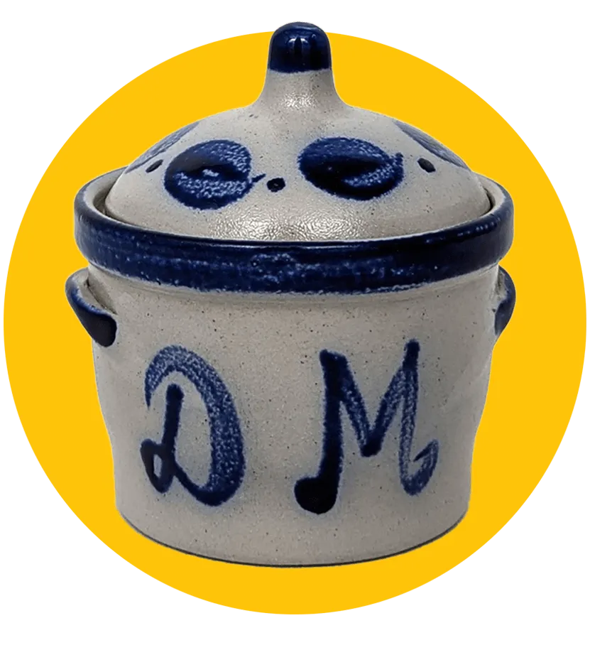 Doesburgsche Mosterd Keulse Pot Mosterd met Deksel