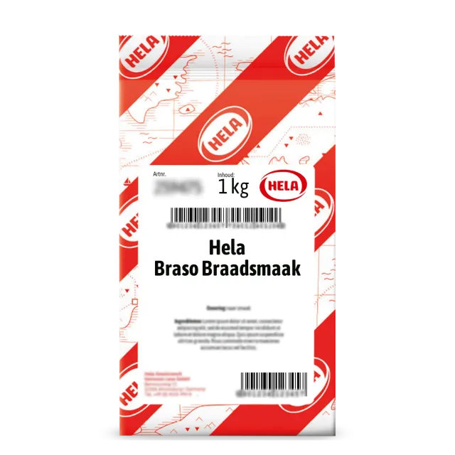 Hela Braso Braadsmaak Kruiden 1 kg bruin