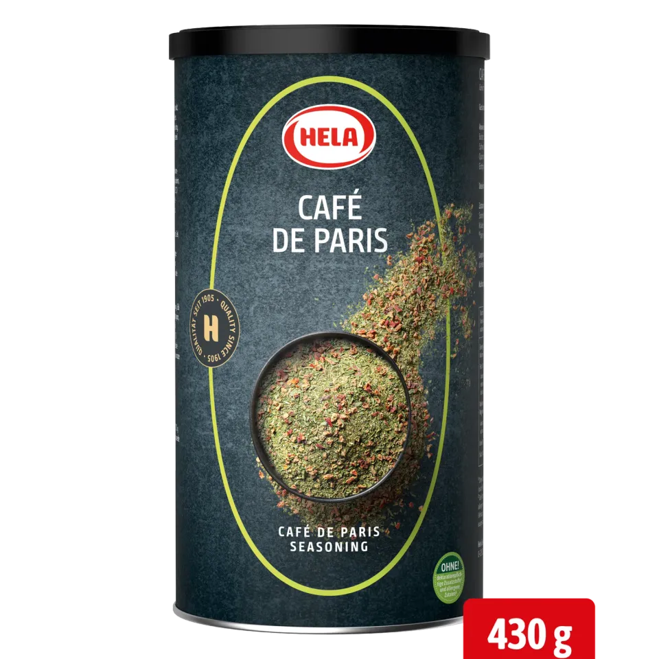 Hela Café de Paris kruidenmix 430 g kruidig