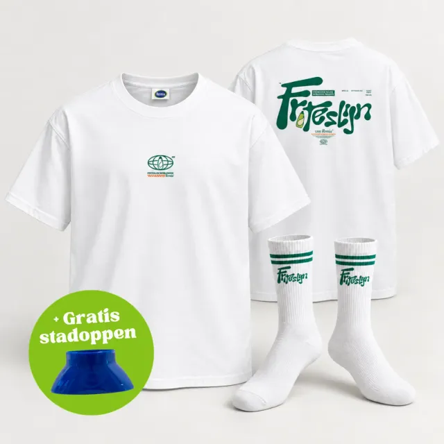 Remia Friteslijn T-shirt en sokken bundel streetwear
