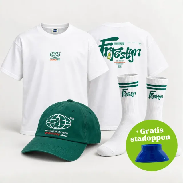 Remia Friteslijn bundel met T-shirt pet en sokken