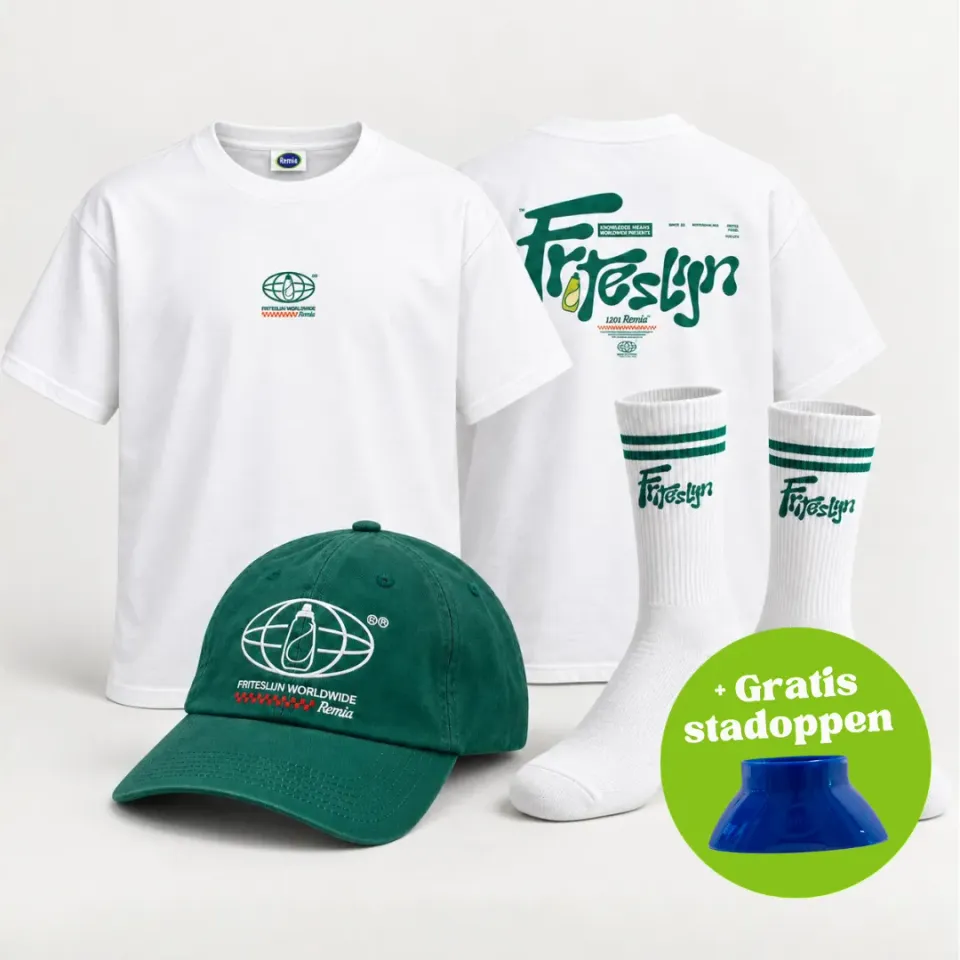 Remia Friteslijn bundel met T-shirt pet en sokken