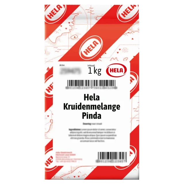 Hela Kruidenmelange pinda 1 kg grootverpakking
