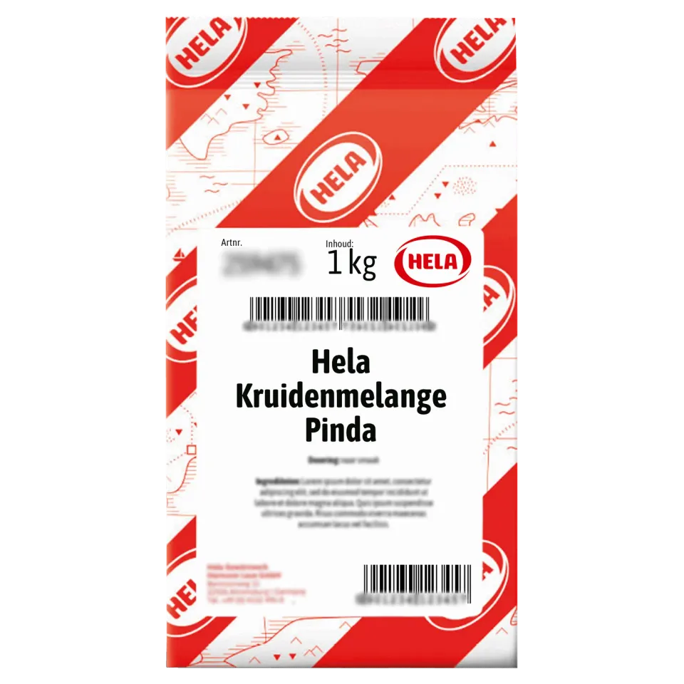 Hela Kruidenmelange pinda 1 kg grootverpakking