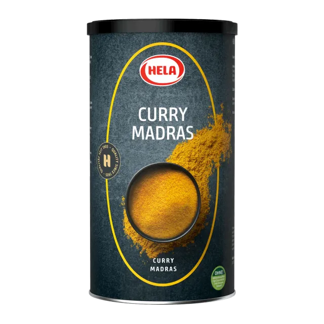 Hela Kerrie India Madras kruiden 650 g pikant