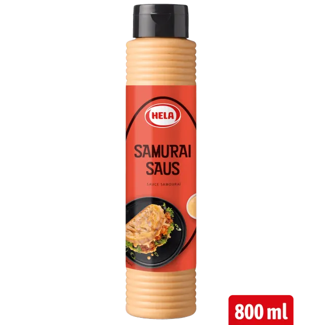 Hela Samuraisaus pittig 800 ml