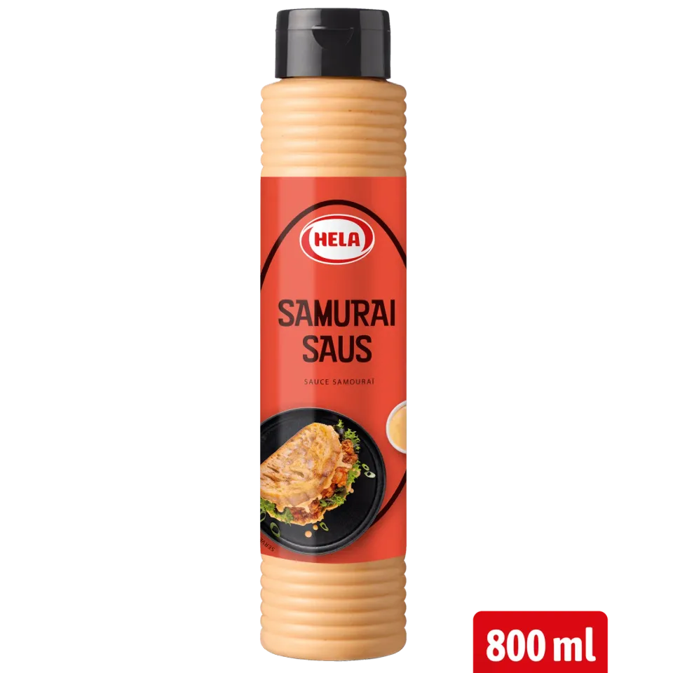 Hela Samuraisaus pittig 800 ml