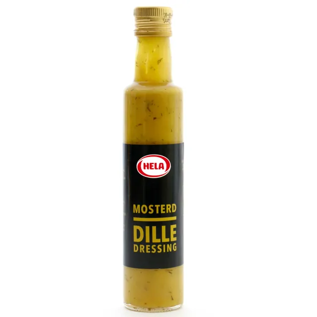 Hela Dorica mosterd-dille dressing 6x250 ml