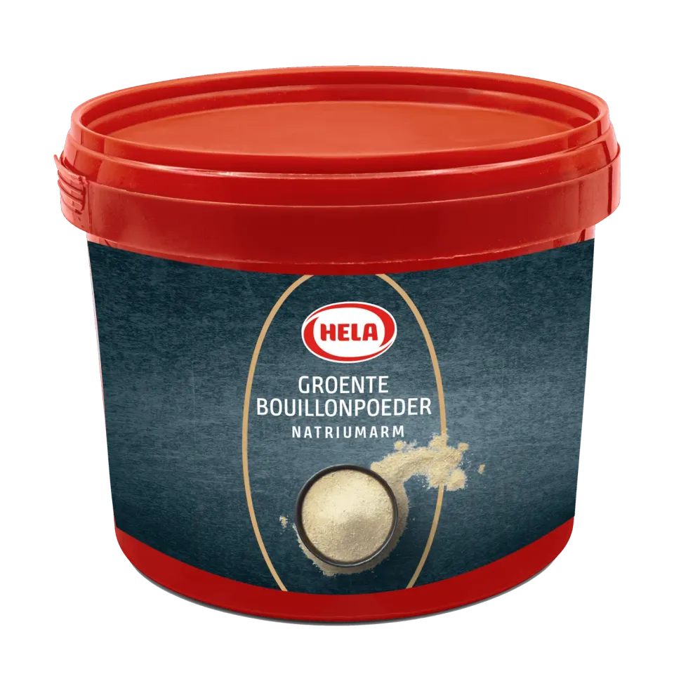 Hela Thissen Groentebouillonpoeder Natriumarm 600 g