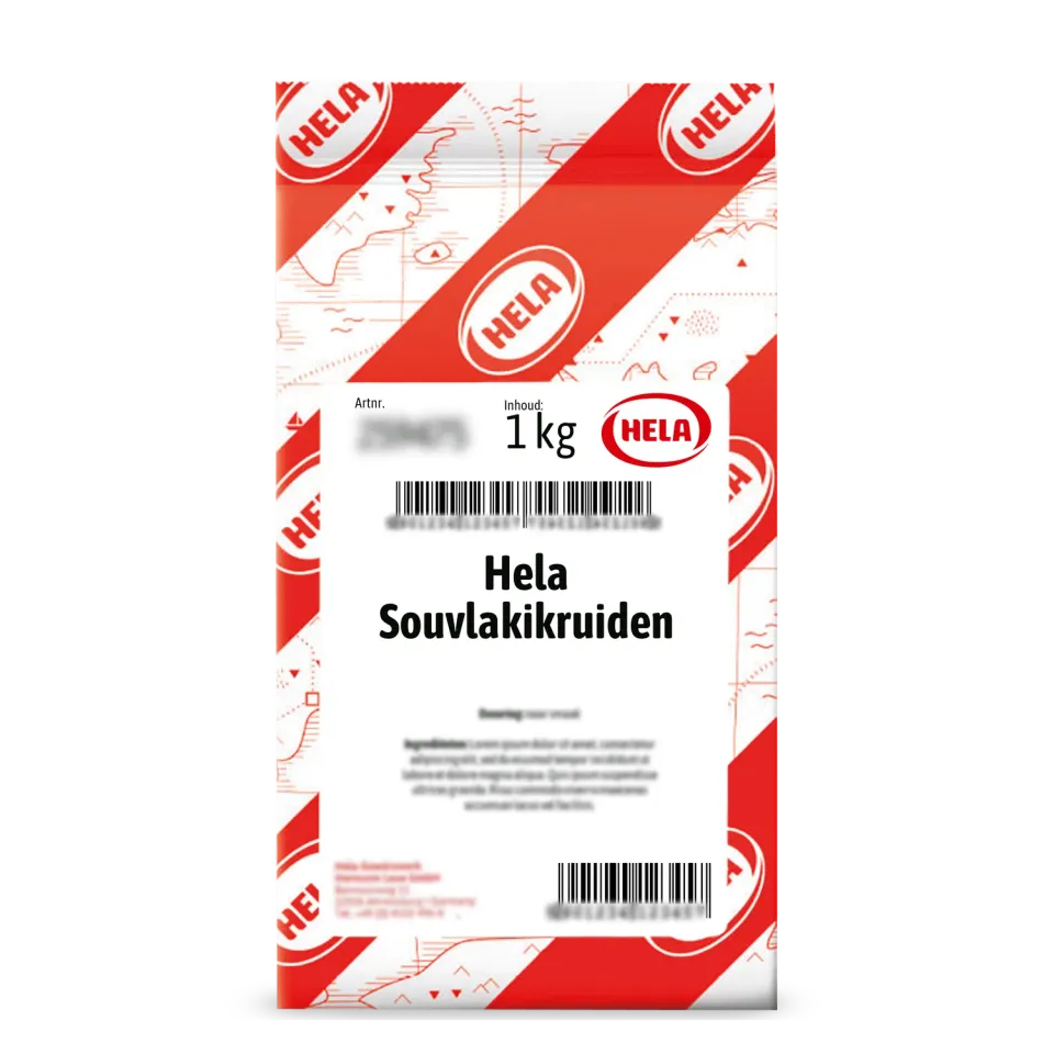 Hela Thissen Souvlaki Kruidenmix 1 kg Grieks