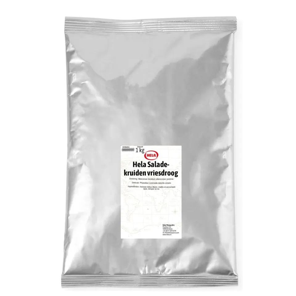 Hela Saladekruiden vriesdroog kruiden 1 kg