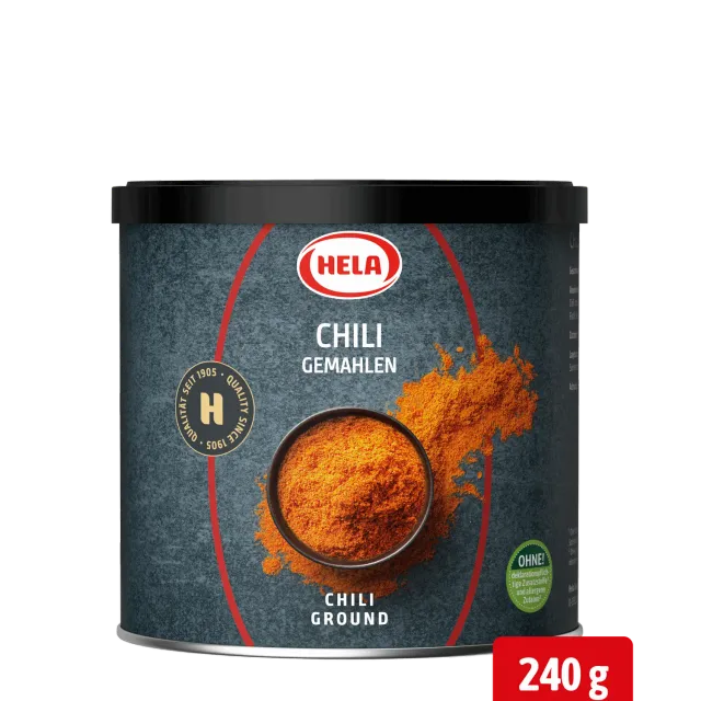 Hela Chili Gemalen 240 g