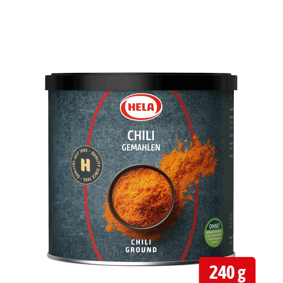 Hela Chili Gemalen 240 g