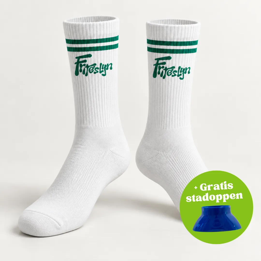 Remia Friteslijn Streetwear sokken wit one size