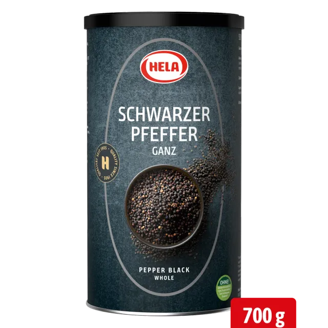 Hela Peper zwart heel 700 g hele korrels