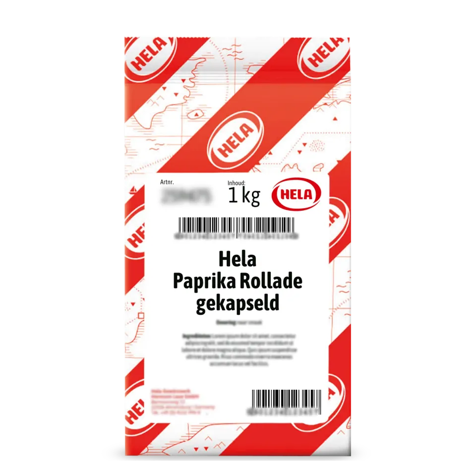 Hela Thissen Paprika Rollade Gekapseld Kruidenmix