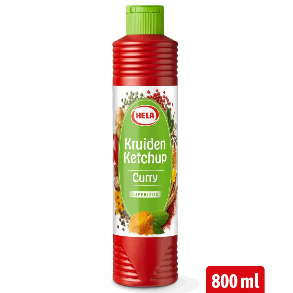 Hela Kruiden Ketchup Curry Superieur