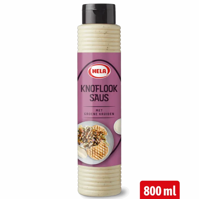 Hela Knoflooksaus 800 ml