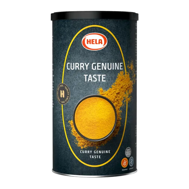 Hela Kerrie Engels Genuine Taste kerrieketchup 680 g zoetzuur