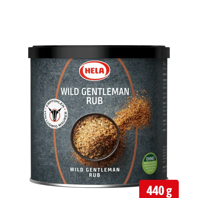 Hela Wild Gentleman Rub Wildkruiden 440 g