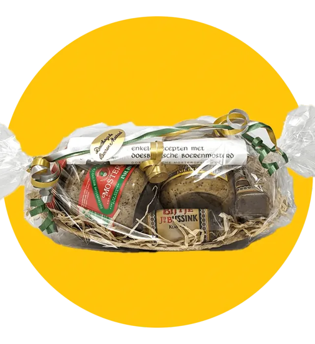 Doesburgsche Mosterd Geschenkpakket mosterd proefset