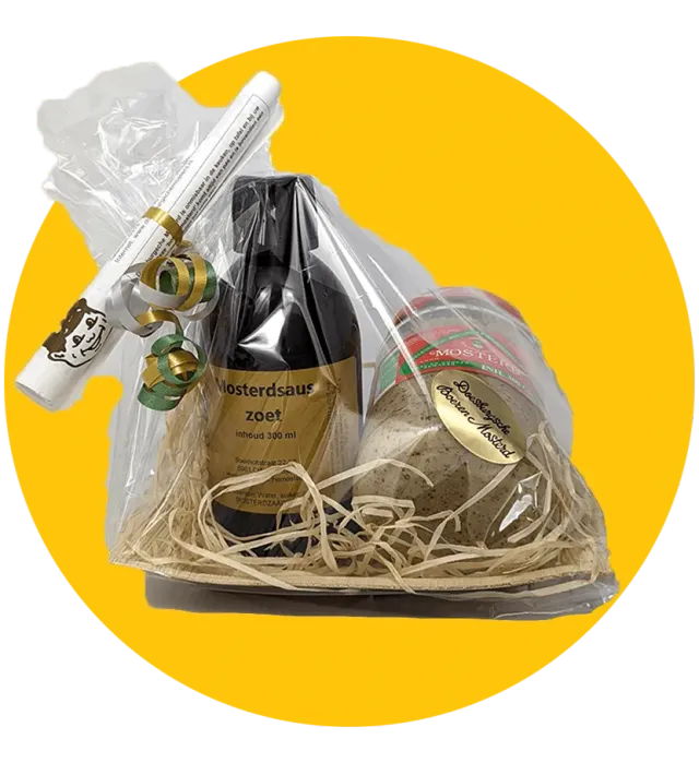 Doesburgsche Mosterd en Mosterdsaus Geschenkpakket 300g