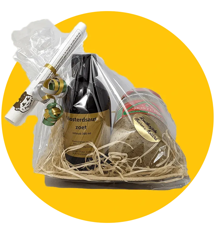 Doesburgsche Mosterd en Mosterdsaus Geschenkpakket 300g