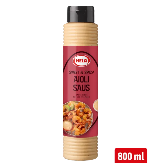 Hela Thissen Sweet & Spicy Aiolisaus 800 ml Romig