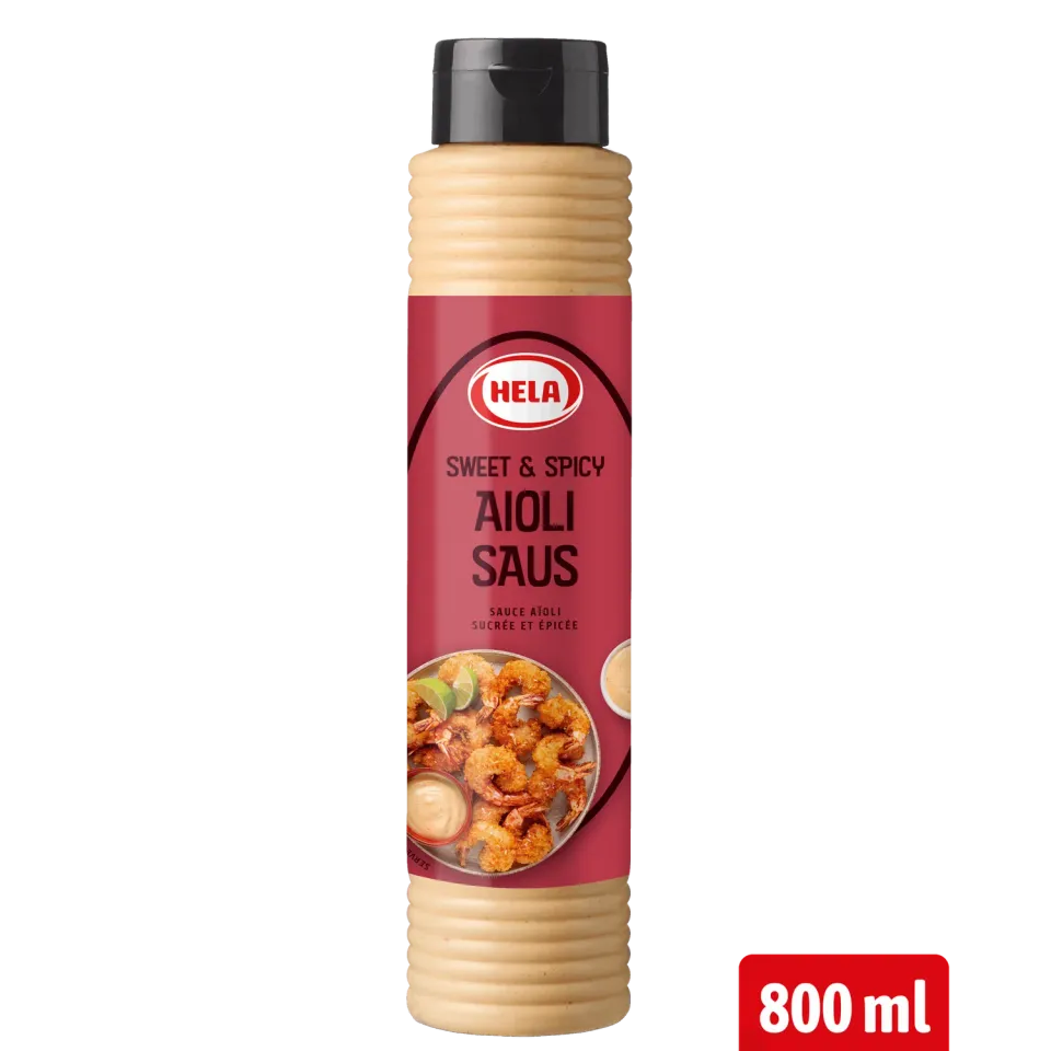 Hela Thissen Sweet & Spicy Aiolisaus 800 ml Romig