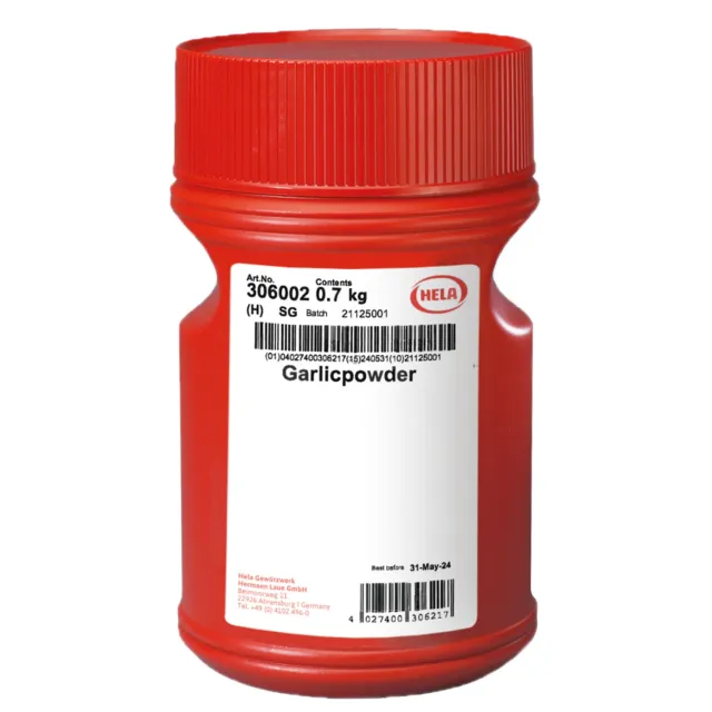 Hela Knoflookpoeder 700 g gedroogd
