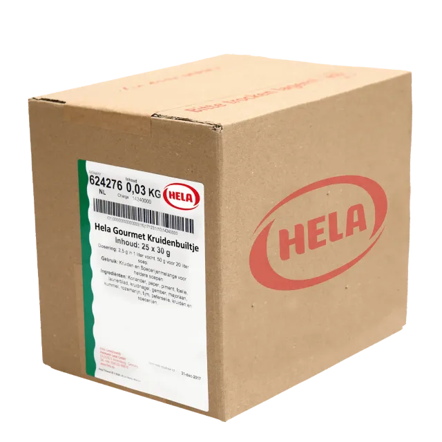 Hela Gourmet Kruidenbuiltje 25×30 g