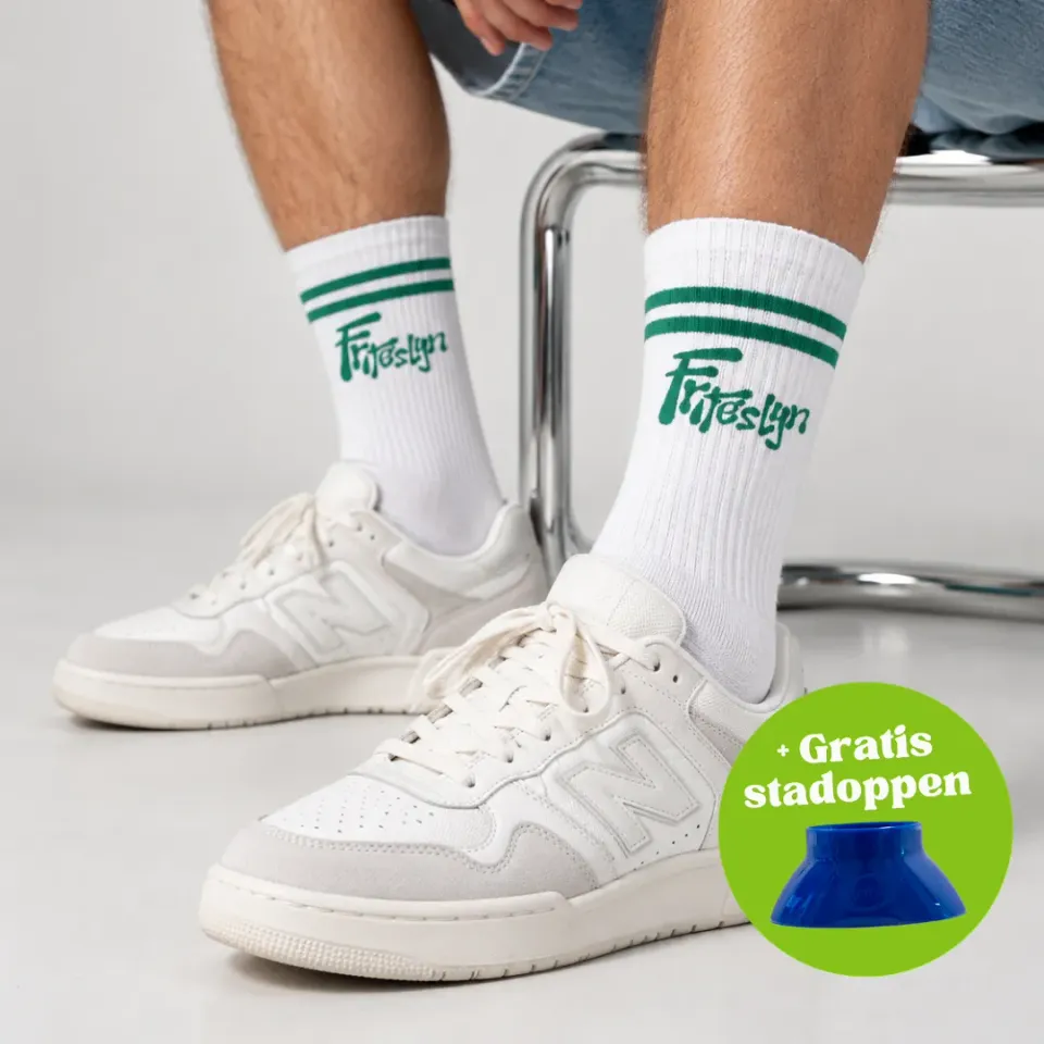 Remia Friteslijn Streetwear sokken wit one size